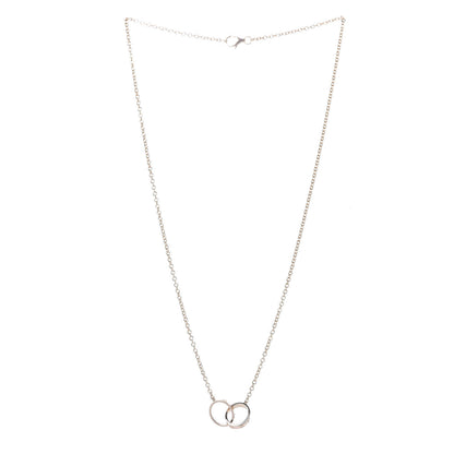Cartier 18K Pink Gold Interlocking LOVE Necklace 3 of 8