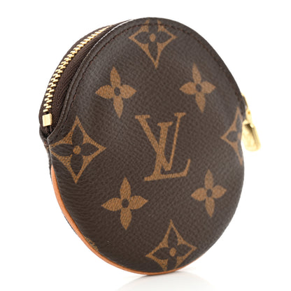 Louis Vuitton Monogram Round Coin Purse 3 of 10