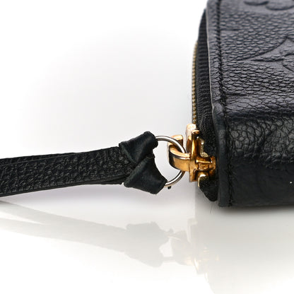 Louis Vuitton Empreinte Clemence Wallet Black 12 of 13