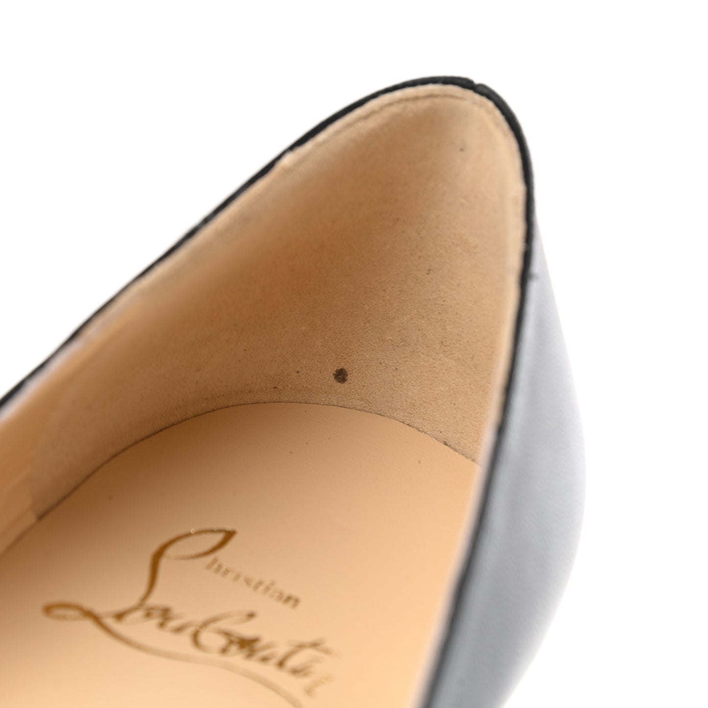 Shiny Nappa Ballalla Flats 37 Black