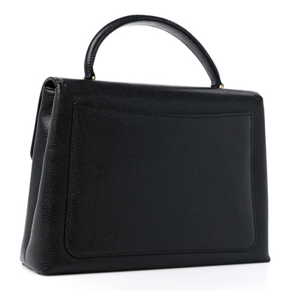 Chanel Caviar Jumbo Kelly Flap Black 2 of 12