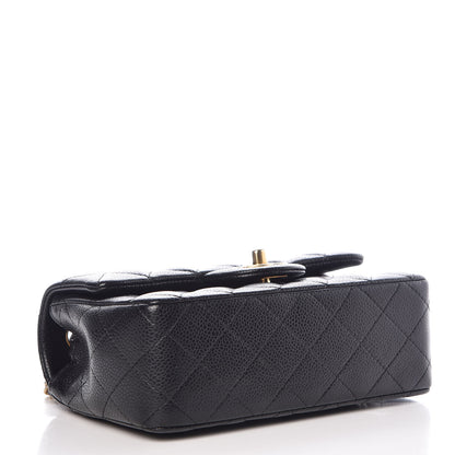 Chanel Caviar Quilted Mini Rectangular Flap Black 4 of 8