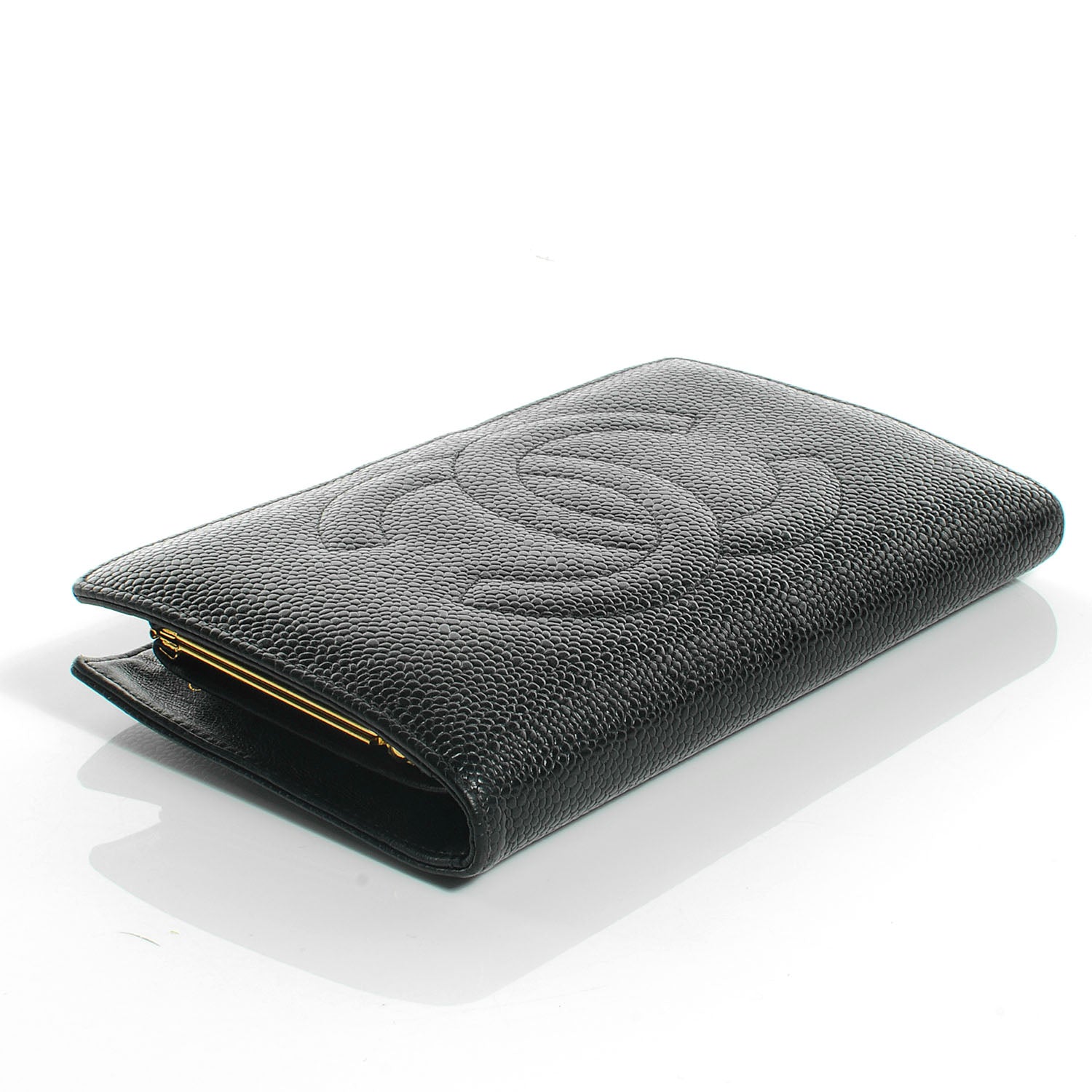 Chanel Caviar CC Wallet Clutch Black 4 of 9