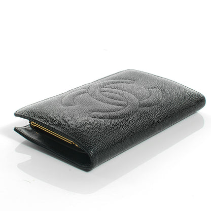 Chanel Caviar CC Wallet Clutch Black 4 of 9