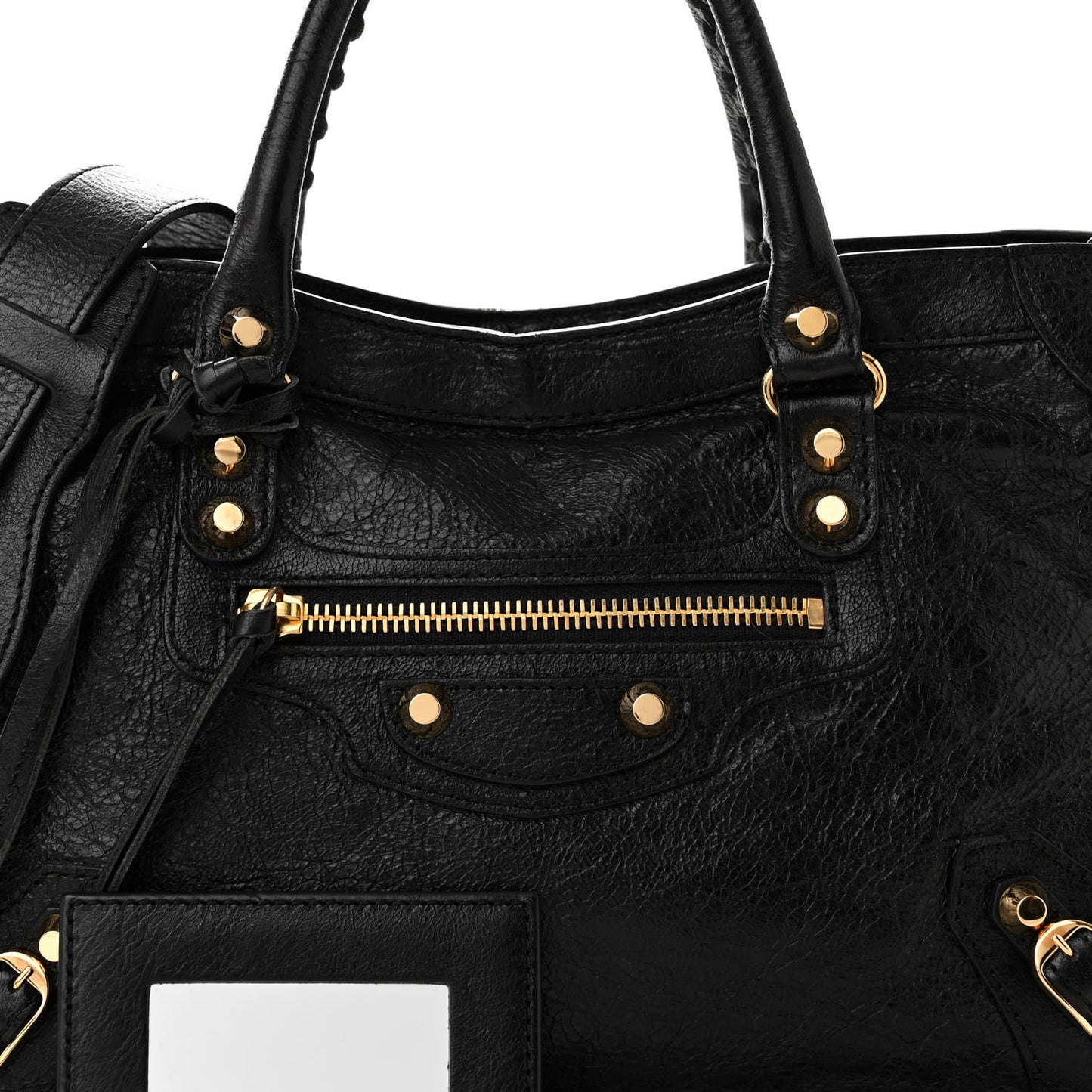 Agneau Classic Gold Hardware S City Black