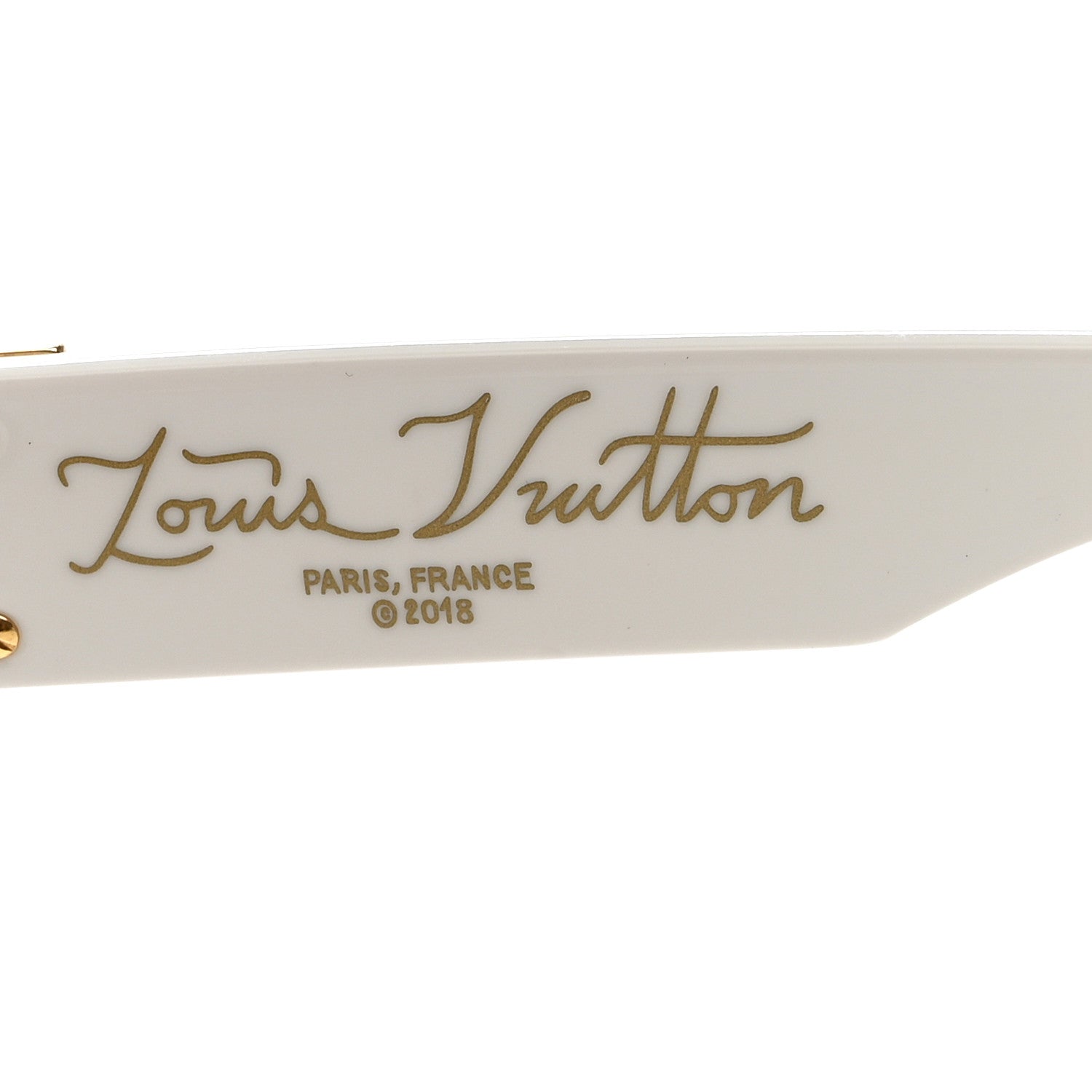 Louis Vuitton Acetate 1.1 Millionaires Z1166W Sunglasses  White 6 of 6