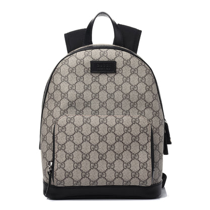 Gucci GG Supreme Monogram Small Eden Day Backpack Black 1 of 21