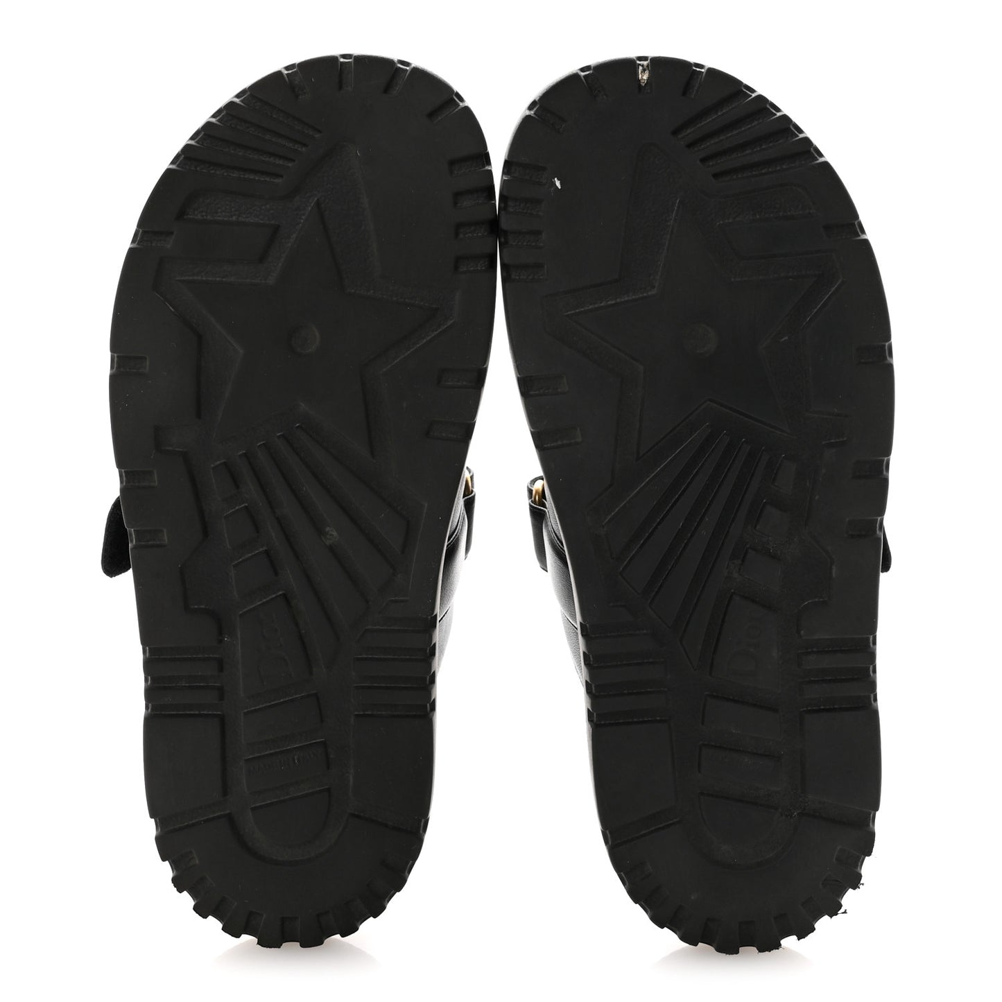 Lambskin Dioract 10mm Sandals 39 Black
