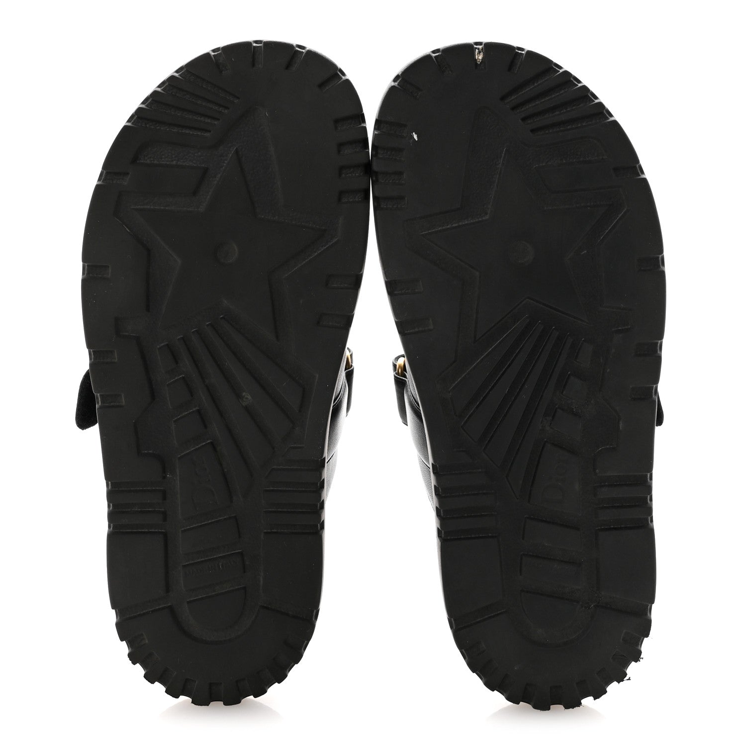 Christian Dior Lambskin Dioract 10mm Sandals 39 Black 6 of 10