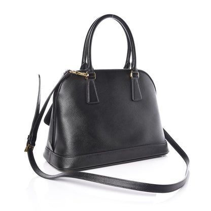 Prada Saffiano Lux Open Promenade Tote Black 3 of 10
