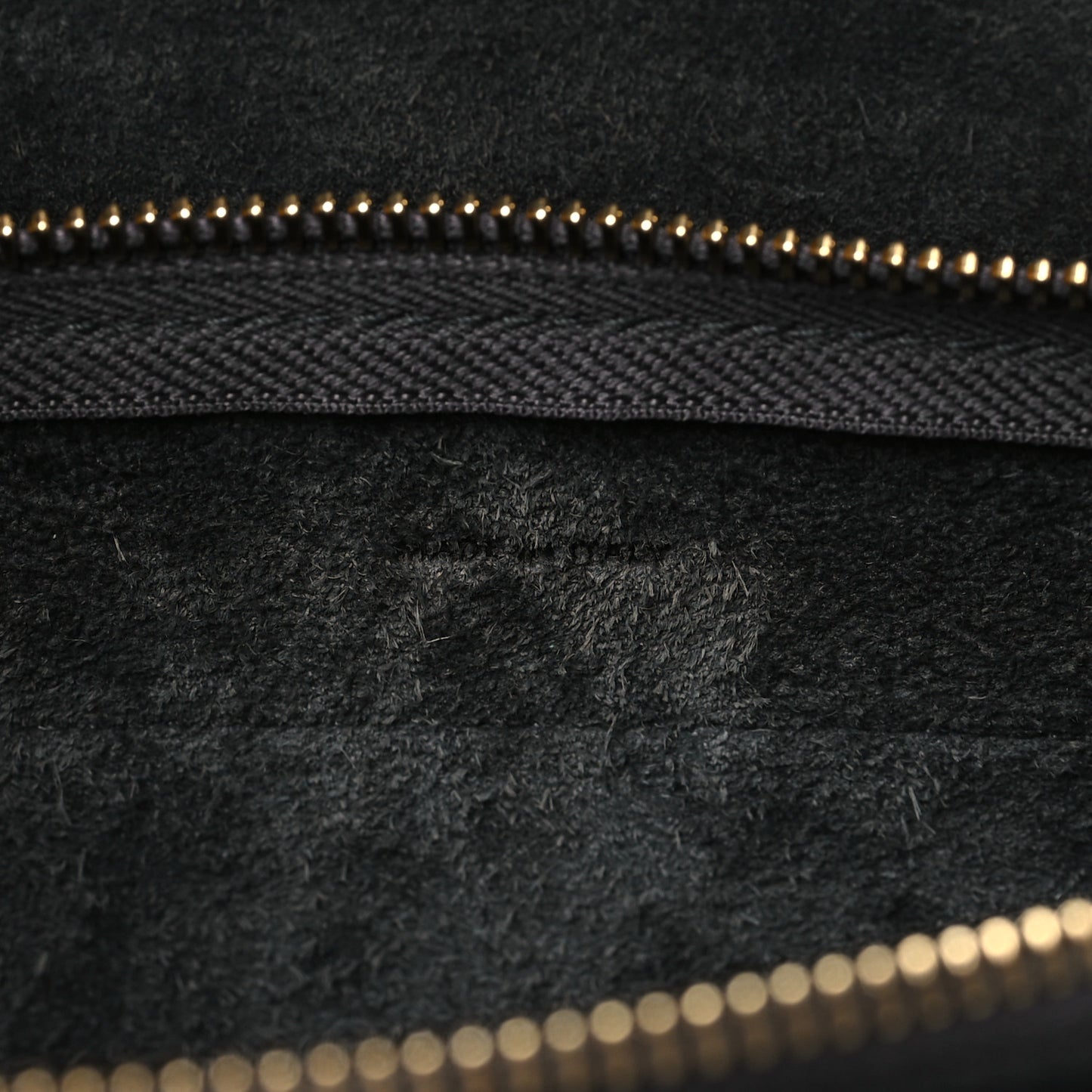 Grained Calfskin Nano Belt Bag Grey