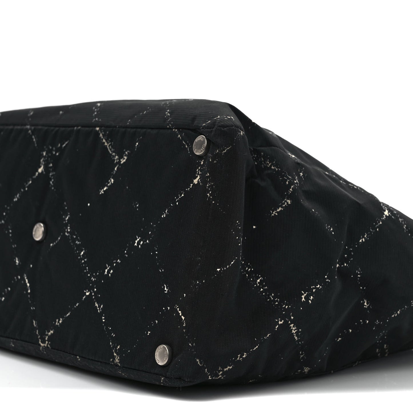 Nylon Travel Tote Black