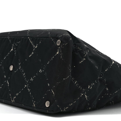 Chanel Nylon Travel Tote Black 9 of 11