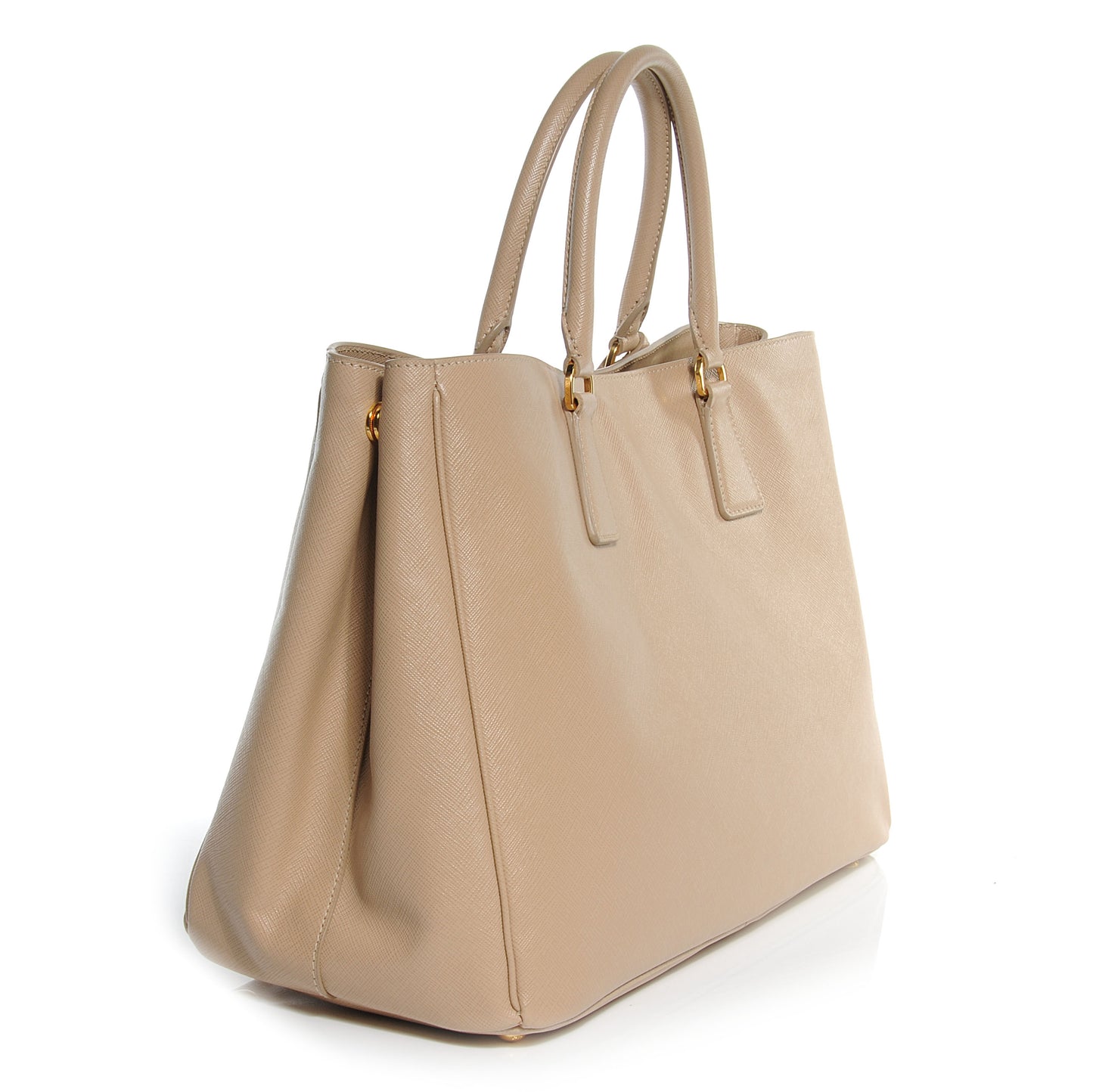 Saffiano Lux Large Tote Sabbia