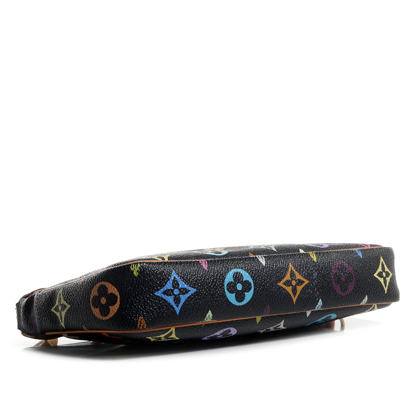 Monogram Multicolor Pochette Accessories Black