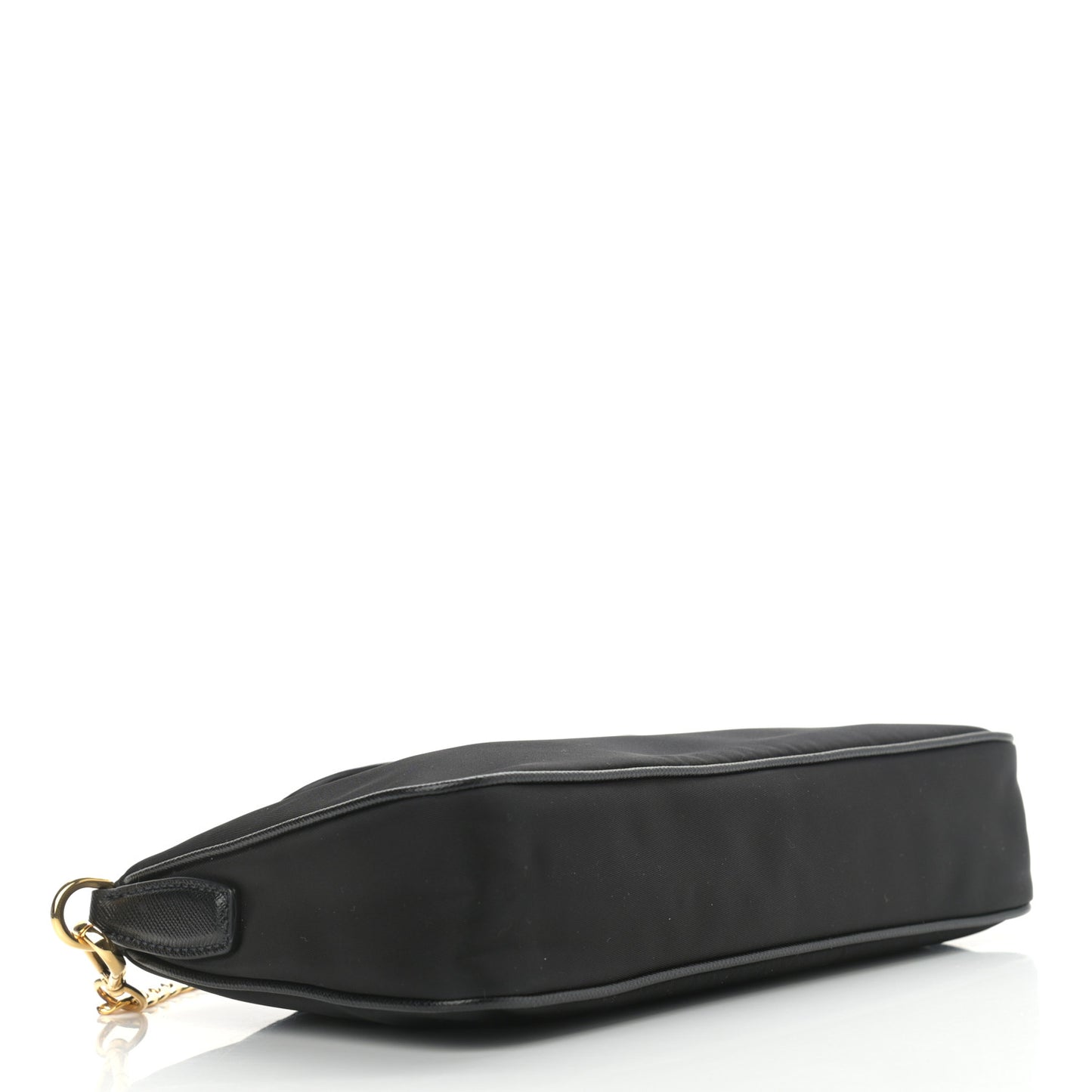 Tessuto Nylon Saffiano Crossbody Bag Black