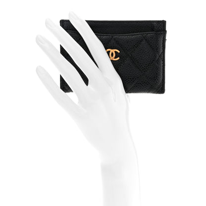 Chanel Caviar Quilted Card Holder Black 2 of 10