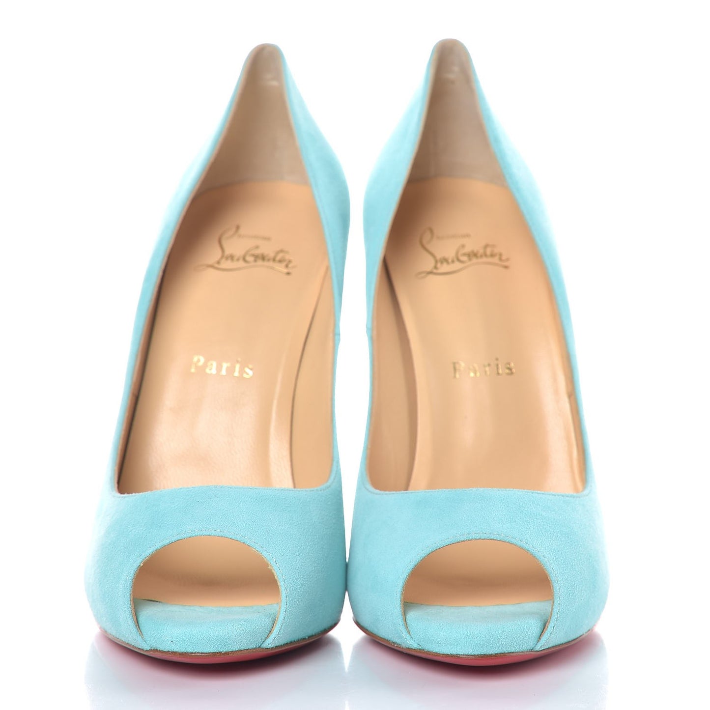 Suede Flo 120 Pumps 38 Aquamarine