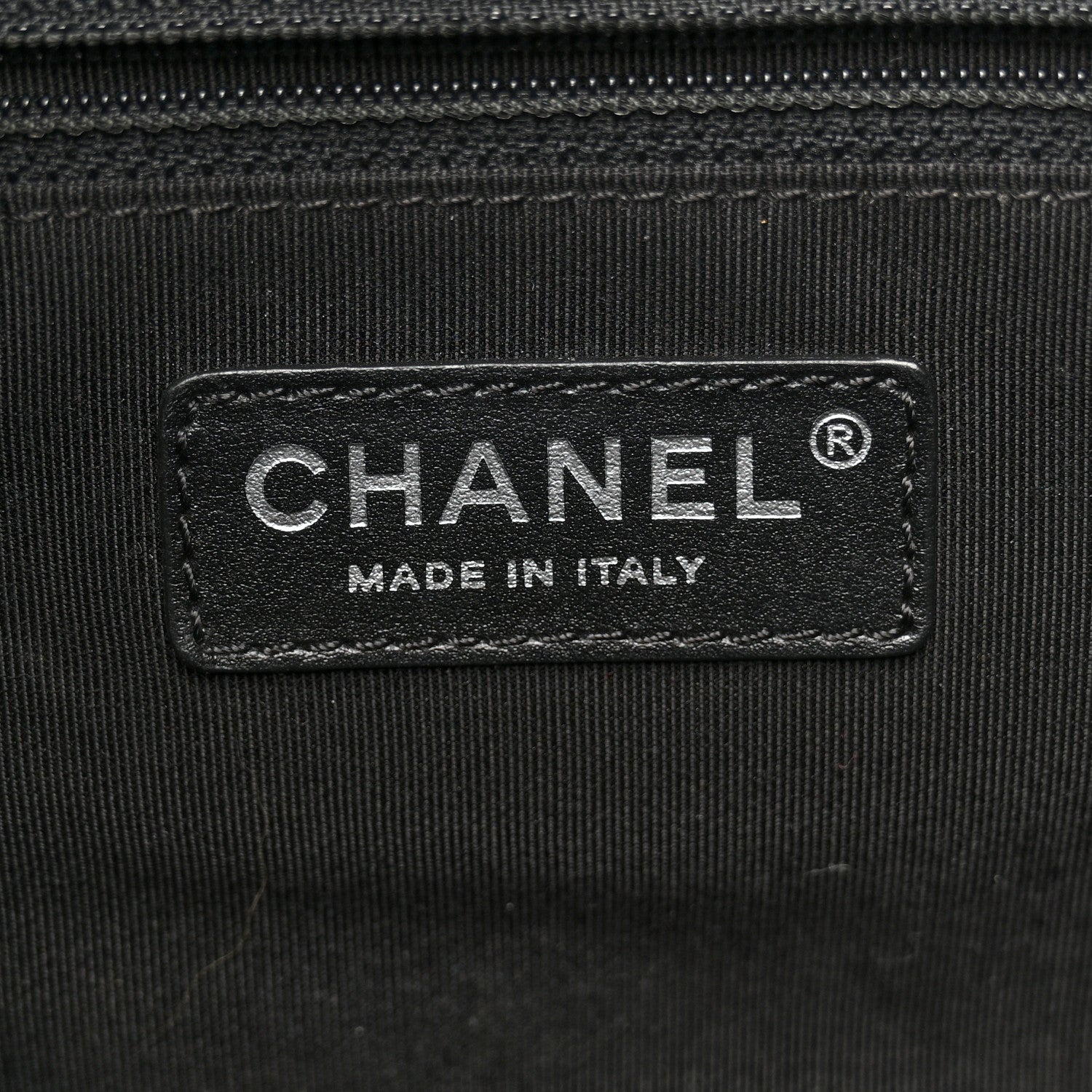 Chanel Denim Drawstring Backpack Blue 6 of 12