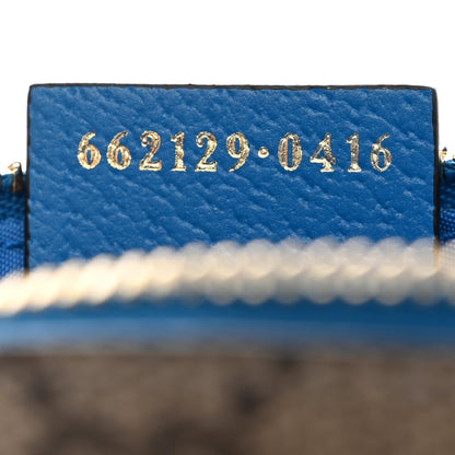 Gucci X DISNEY GG Supreme Monogram Donald Duck Pencil Case Blue 7 of 8