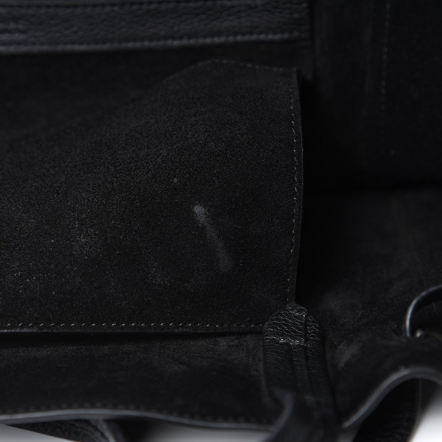 Soft Grained Calfskin Medium Belt Cabas Phantom Black