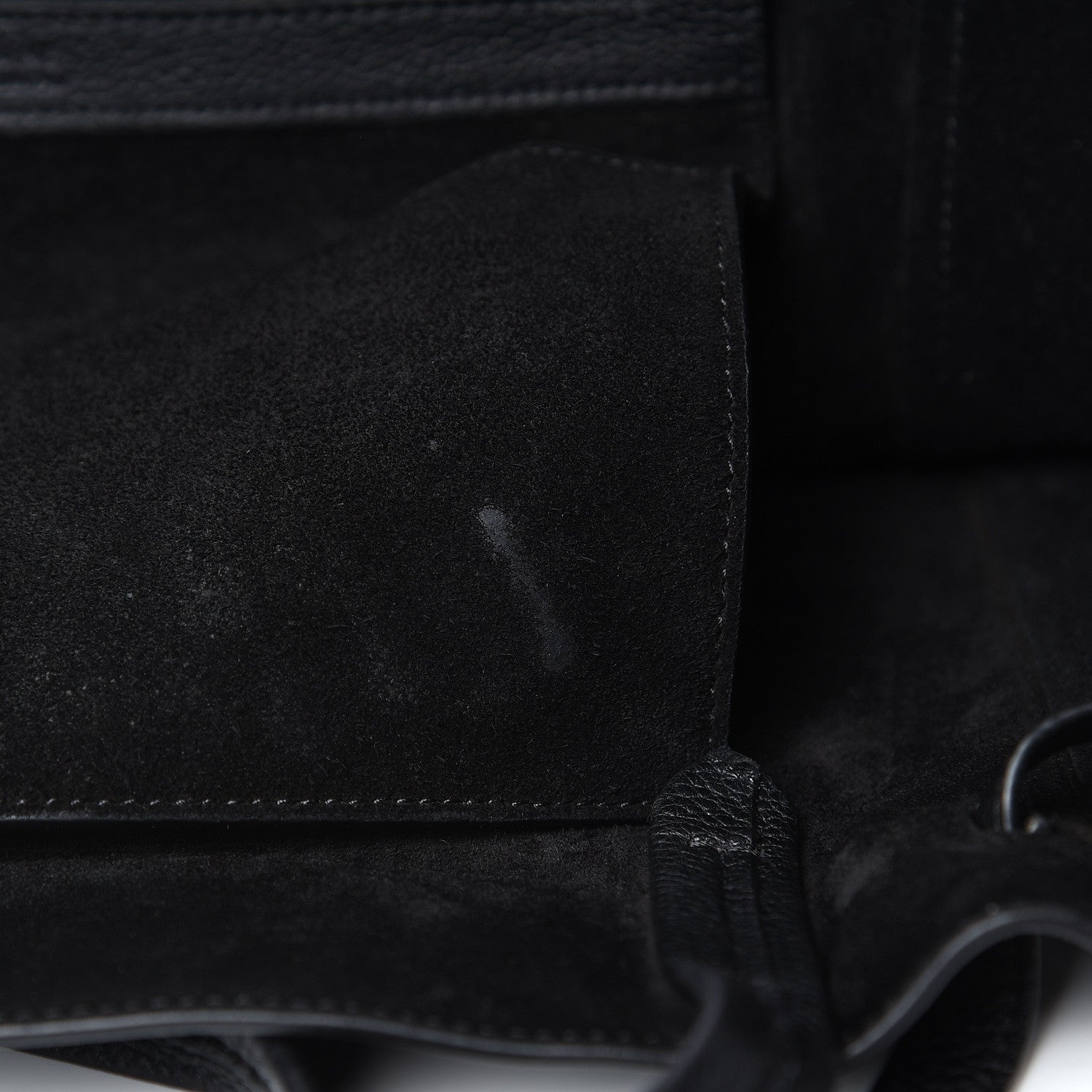 Celine Soft Grained Calfskin Medium Belt Cabas Phantom Black 14 of 14