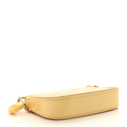 Louis Vuitton Metallic Vernis Valentine Mini Pochette Accessories Banana Fizz 4 of 7