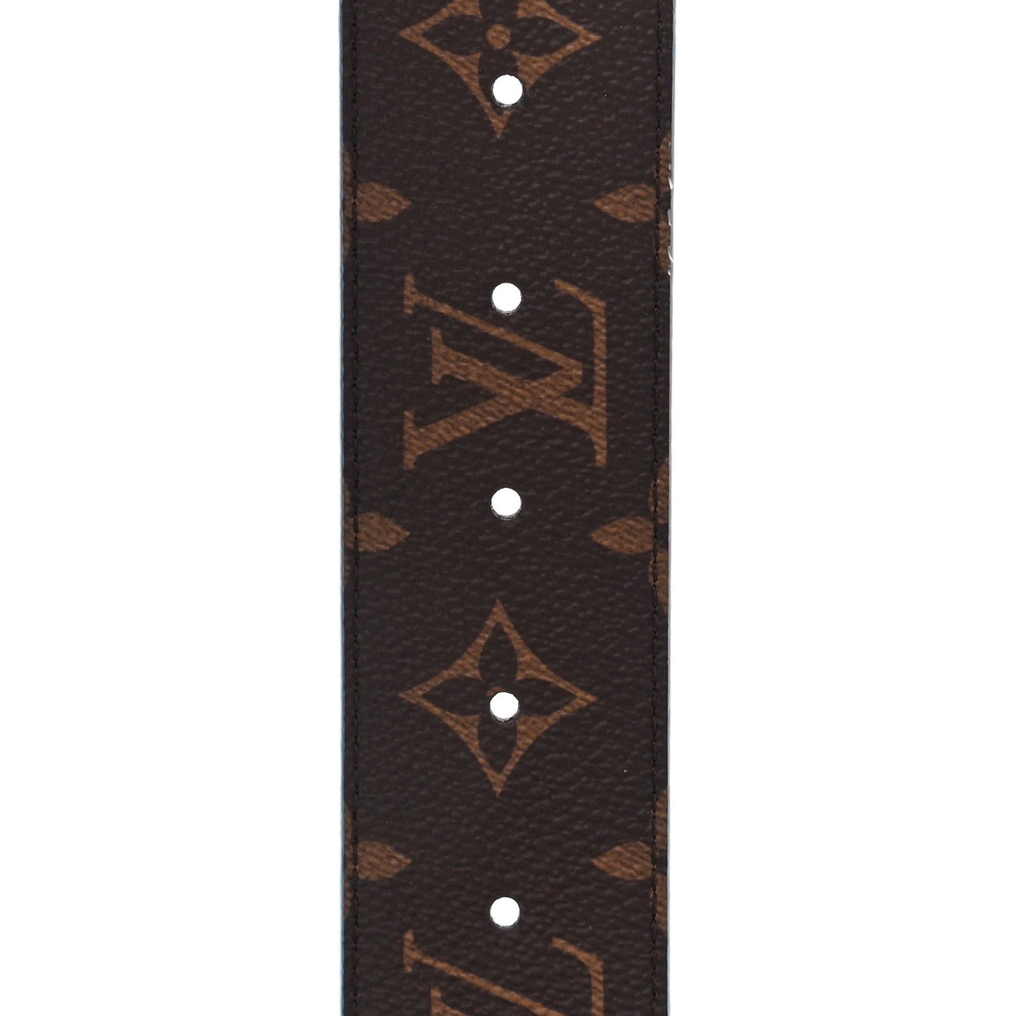 Calfskin Monogram 40mm LV Pyramide Cities Paris Reversible Belt 95 38