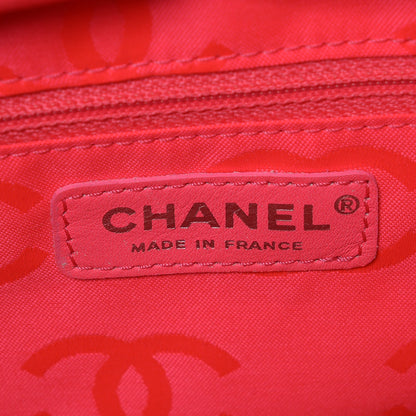 Chanel Calfskin Quilted Large Cambon Tote Black White 6 of 7