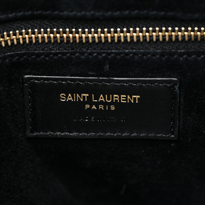 Saint Laurent Smooth Calfskin Le 5 A 7 Hobo Black 6 of 10