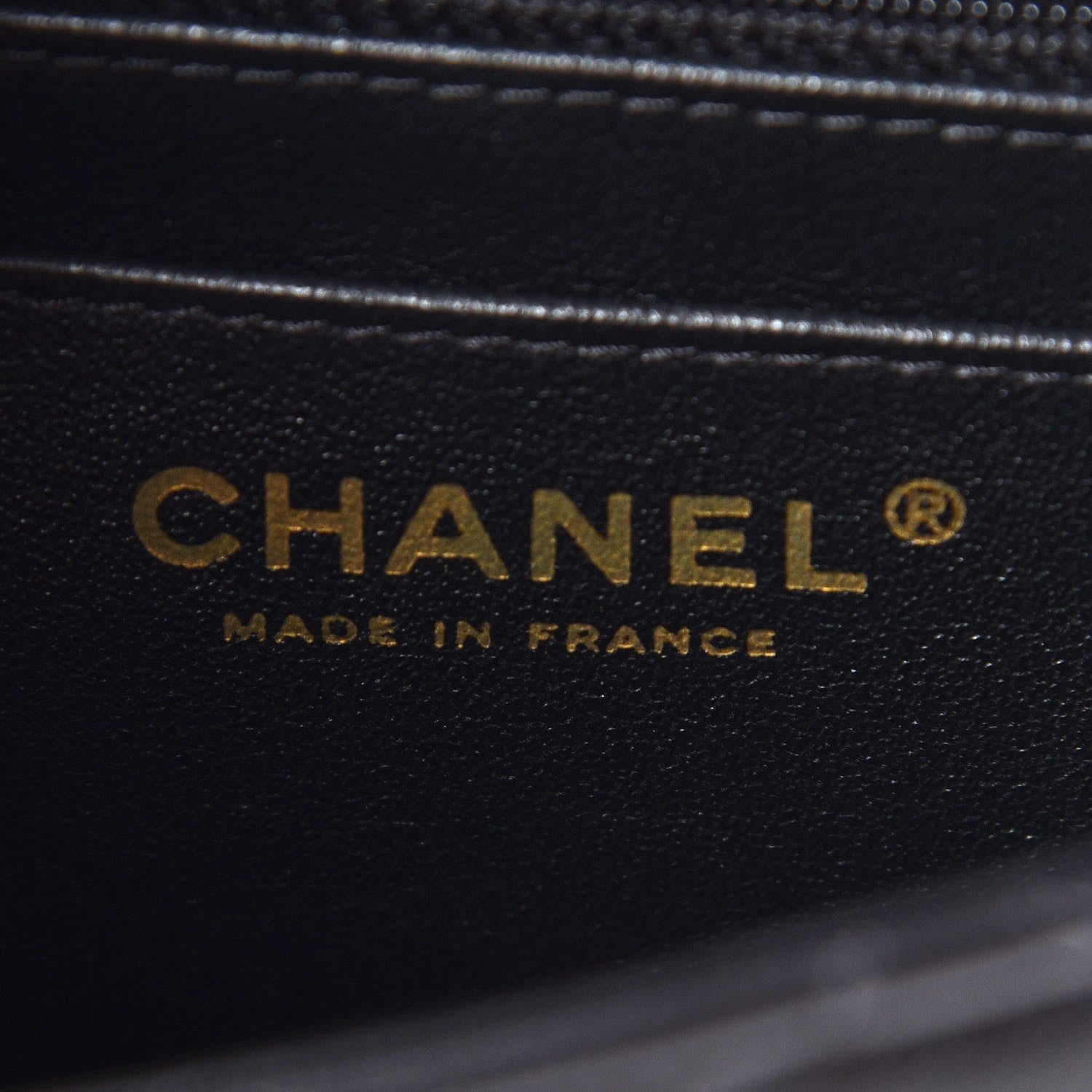 Chanel Lambskin Quilted Mini Square Flap Black 8 of 9