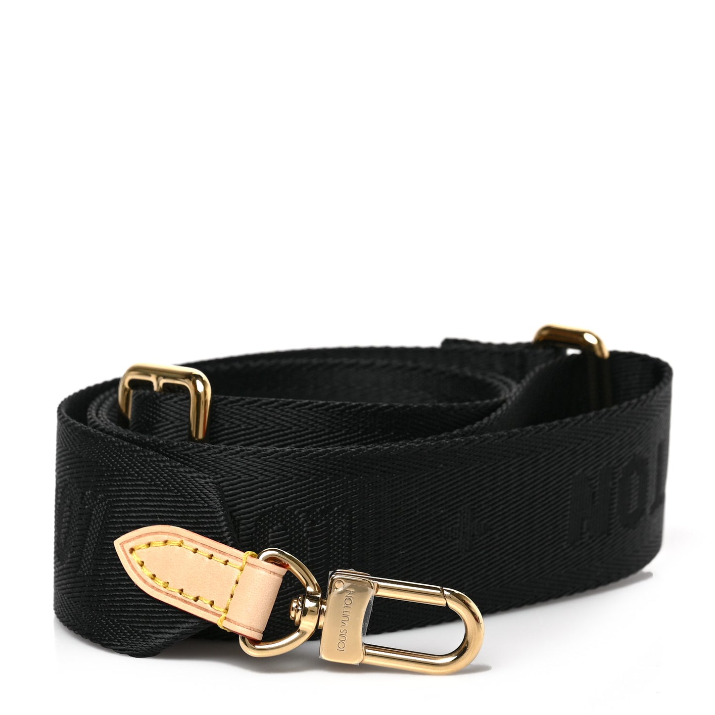 Nylon Multi Pochette Accessories Bandouliere Shoulder Strap Black