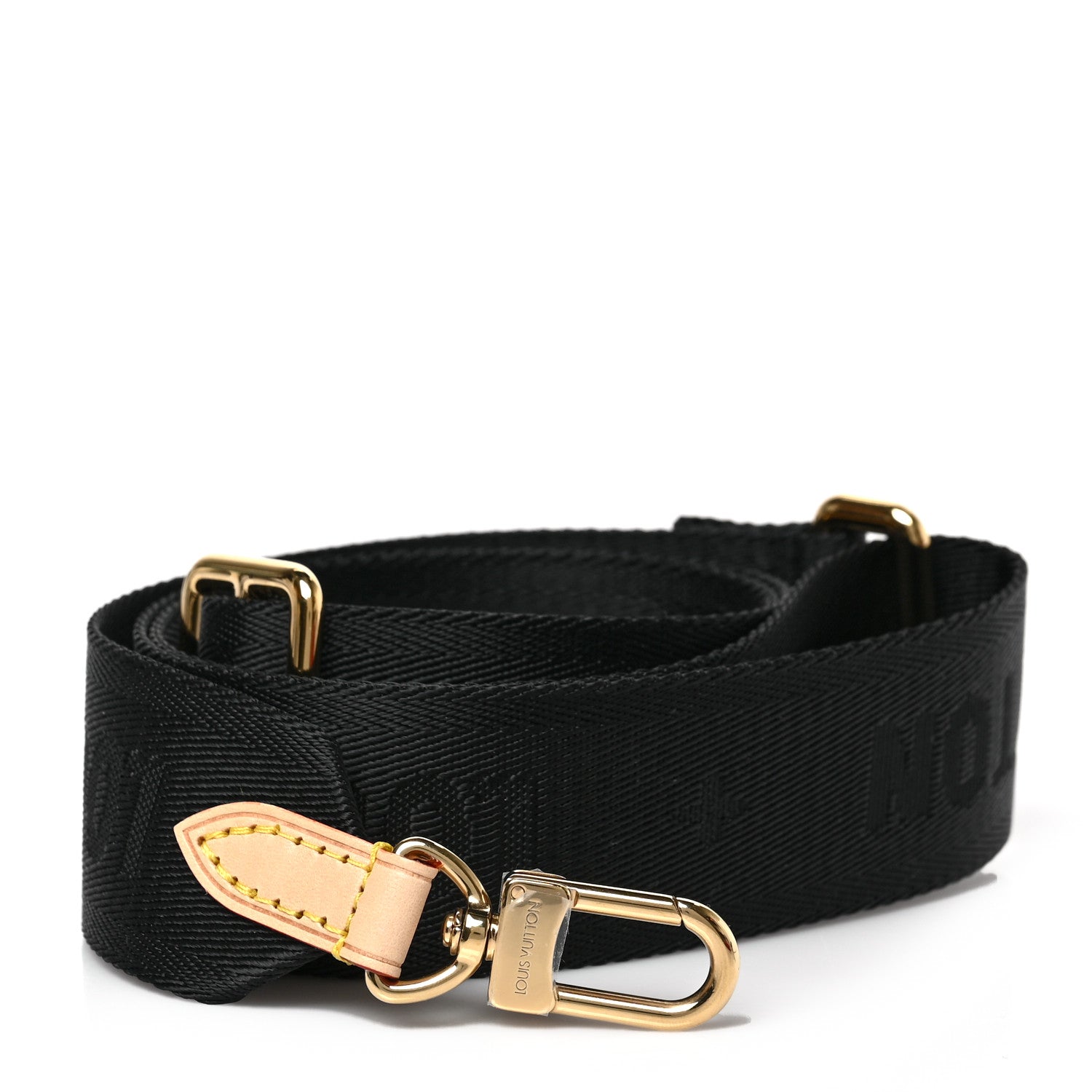 Louis Vuitton Nylon Multi Pochette Accessories Bandouliere Shoulder Strap Black 1 of 3