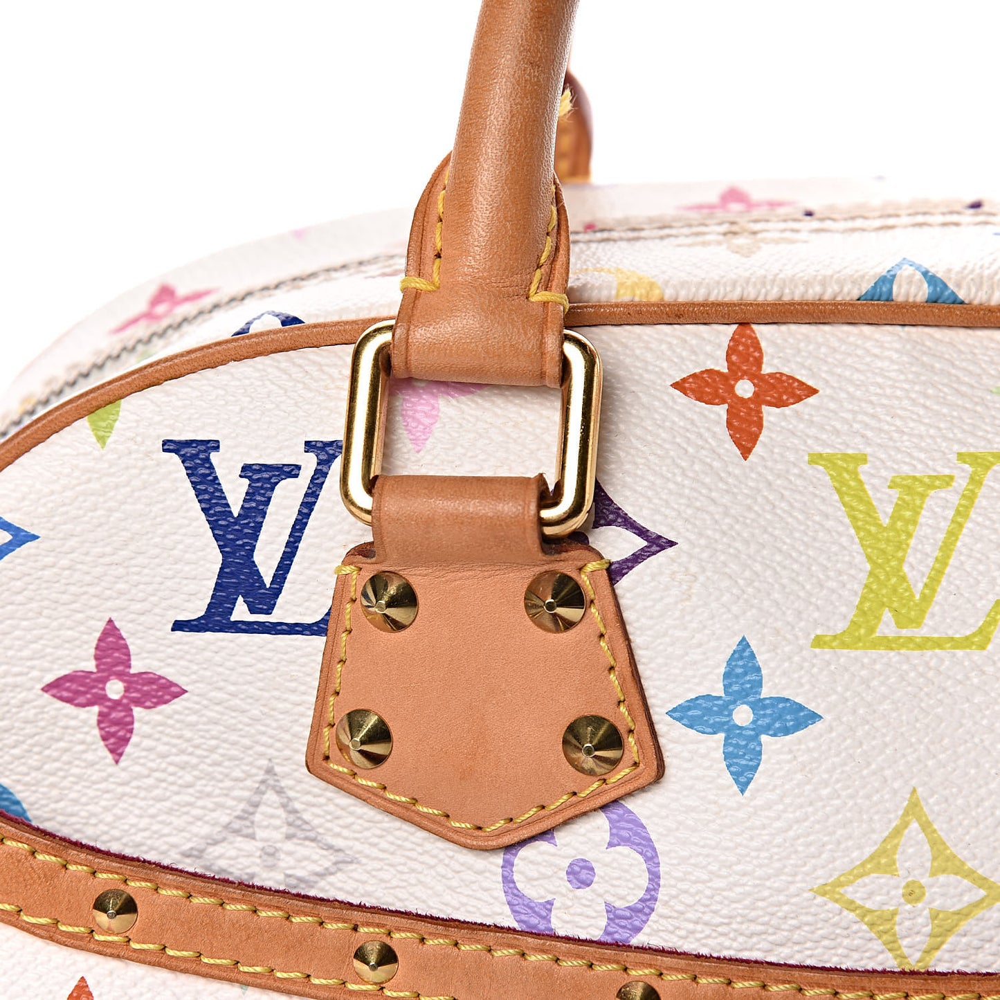 Monogram Multicolor Trouville White