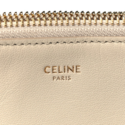 Celine Lambskin Large Trio Crossbody Bag Beige 8 of 10