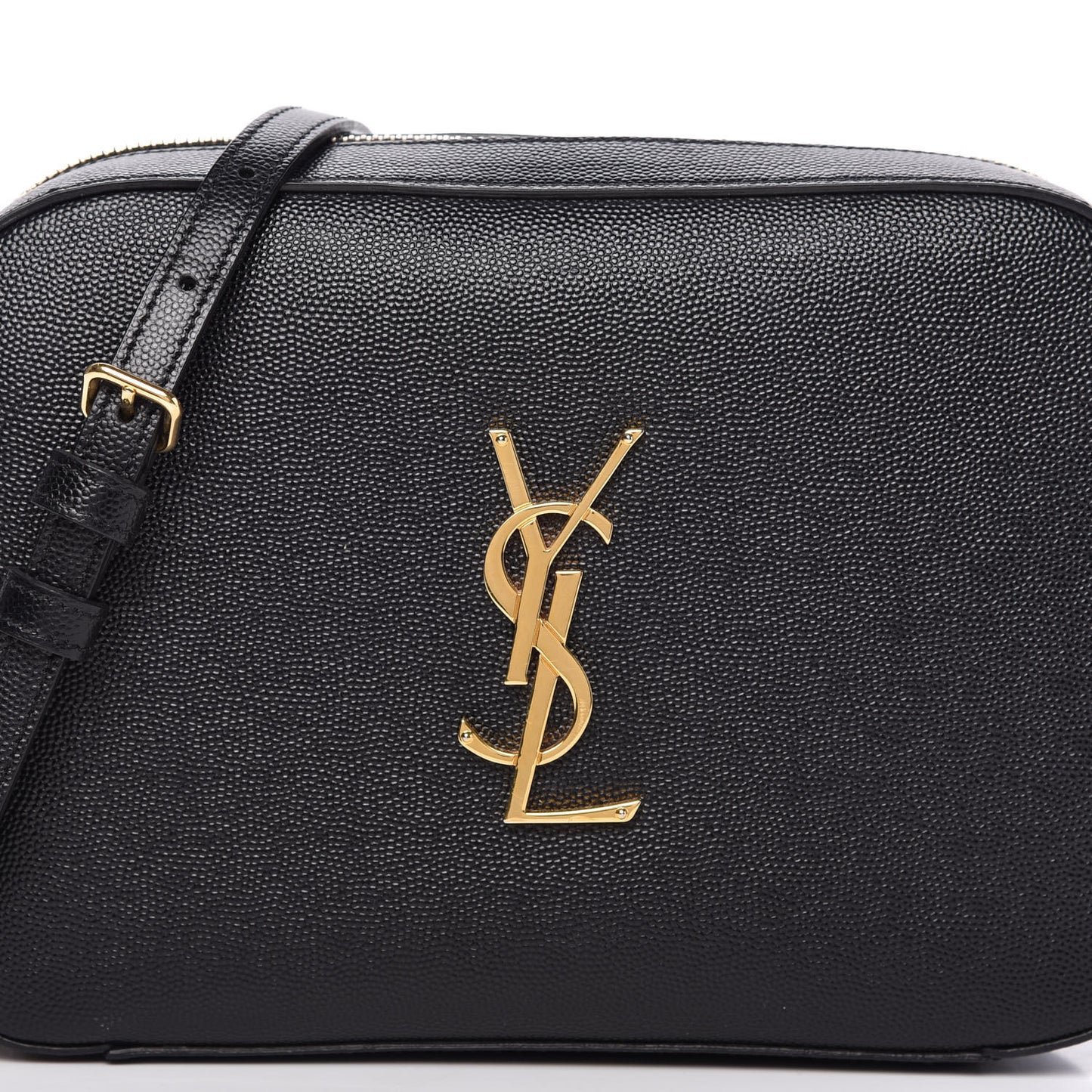 Grain De Poudre Medium Classic Monogram Camera Bag Black