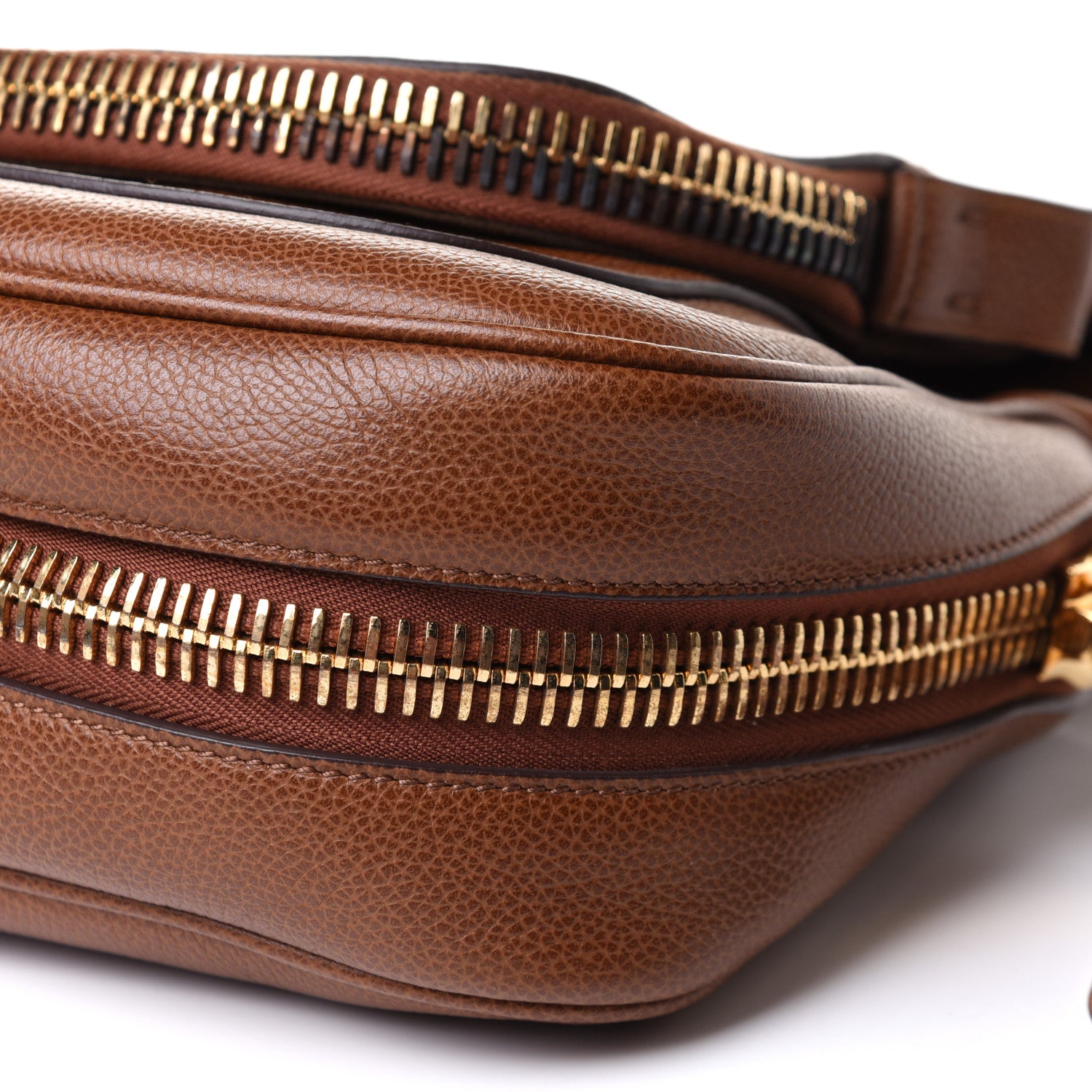 Tom Ford Pebbled Calfskin Medium Jennifer Caramel 9 of 10