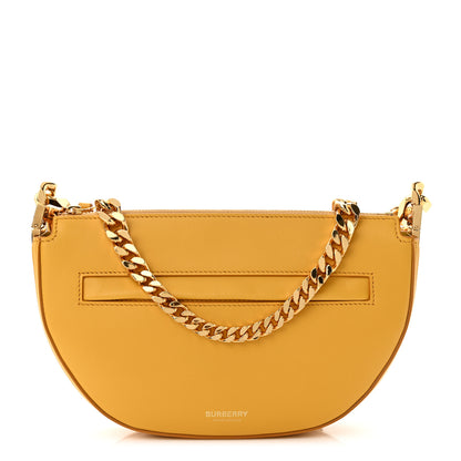 Burberry Calfskin Mini Olympia Chain Shoulder Bag Marigold 1 of 10