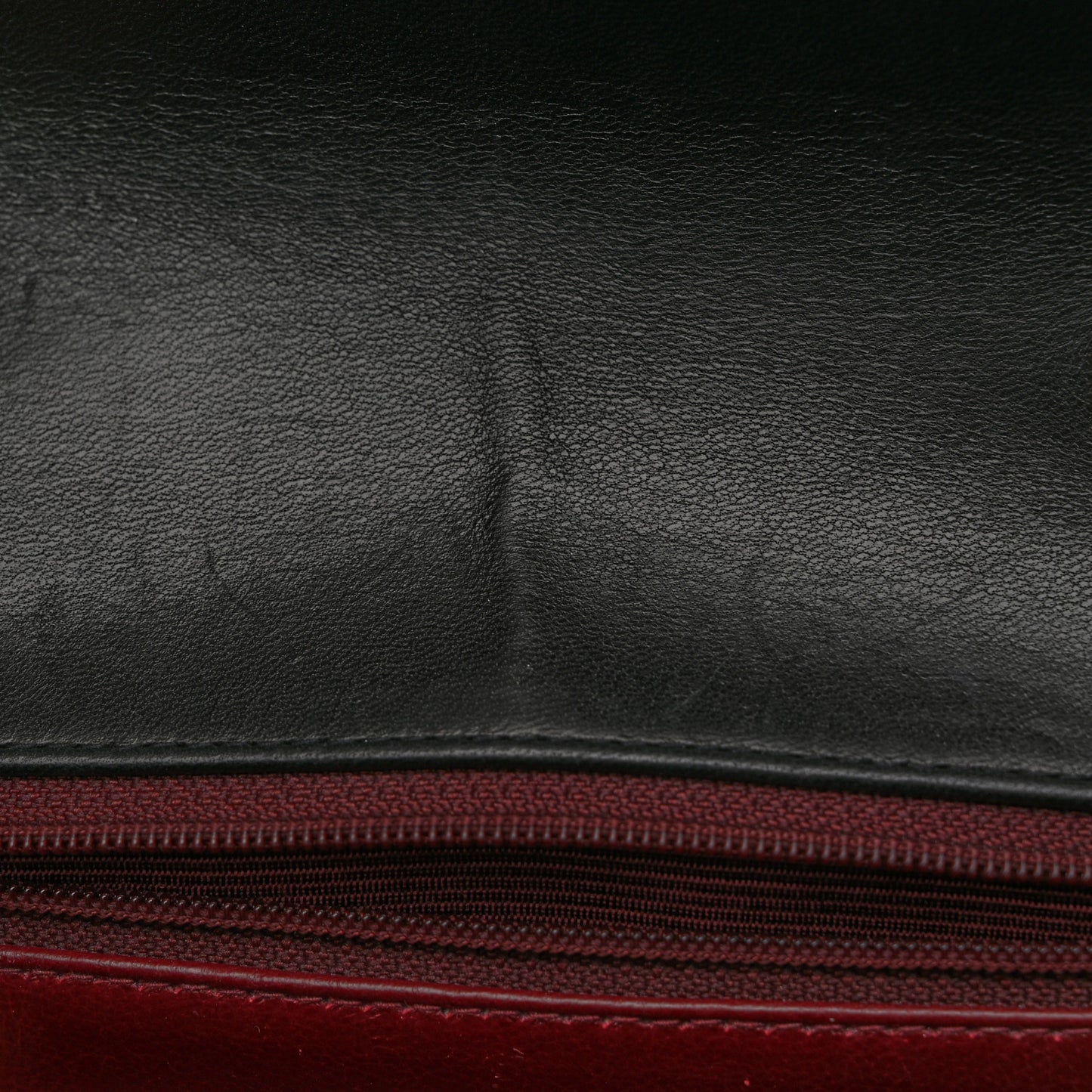 Lambskin Quilted Small Single Flap Black