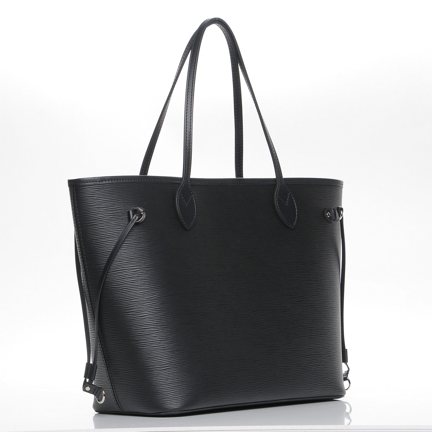 Louis Vuitton Epi Neverfull MM Black 3 of 6