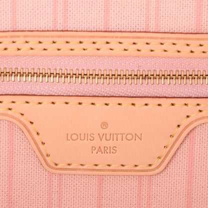 Louis Vuitton Damier Azur Neo Neverfull GM Rose Ballerine 7 of 8