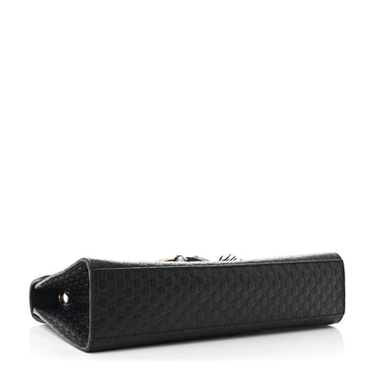 Gucci Microguccissima Medium Emily Chain Shoulder Bag Black 4 of 10