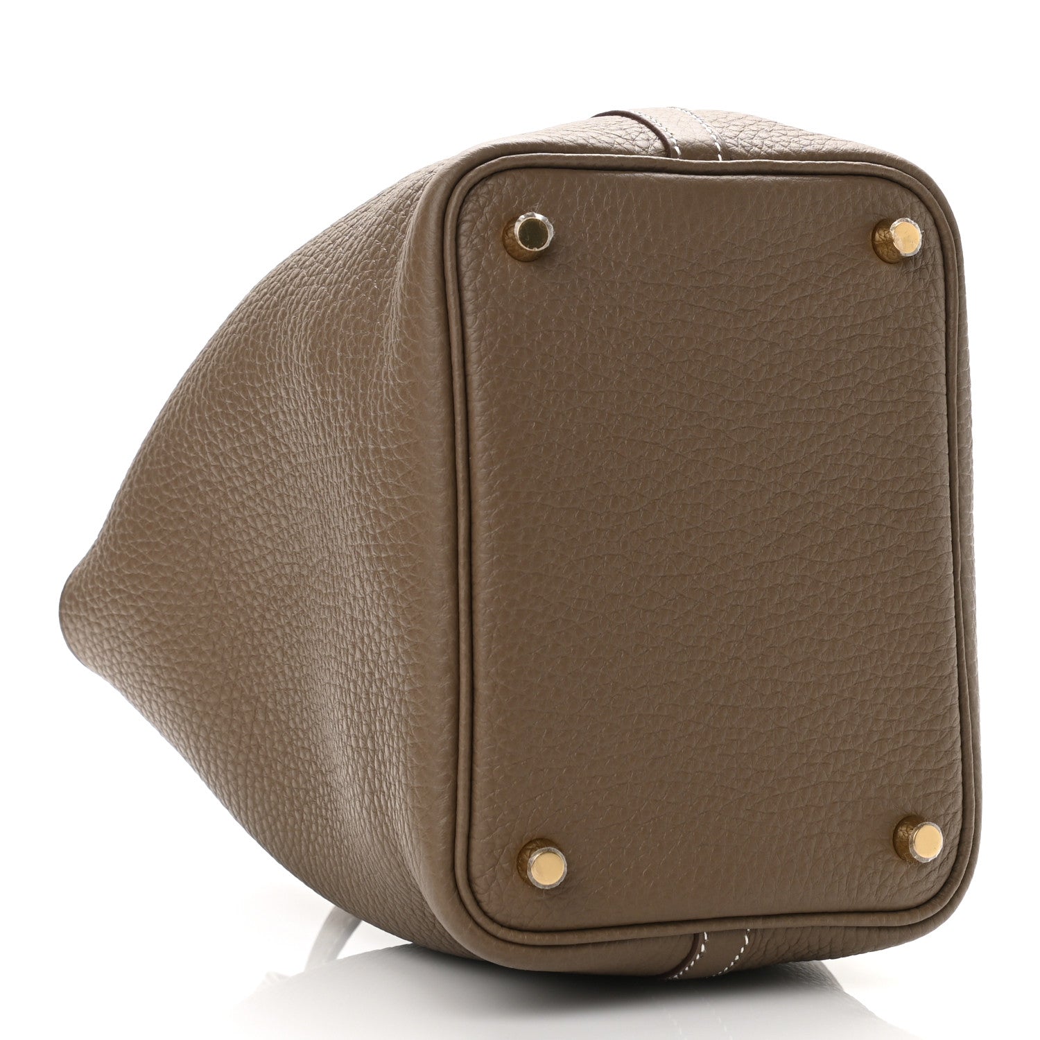 Hermes Taurillon Clemence Picotin Lock 18 PM Etoupe 4 of 11