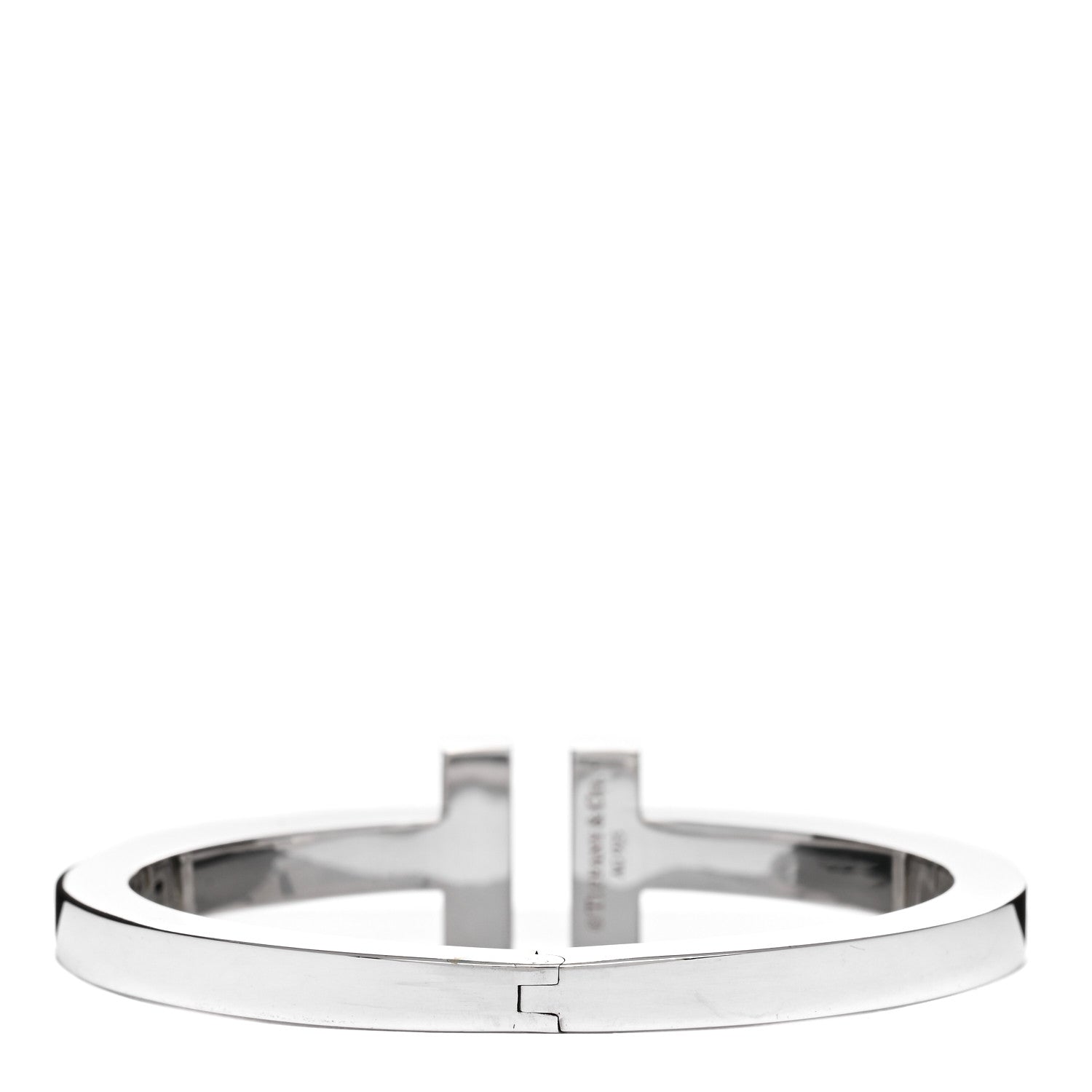 Tiffany Sterling Silver T Square Bracelet 2 of 3