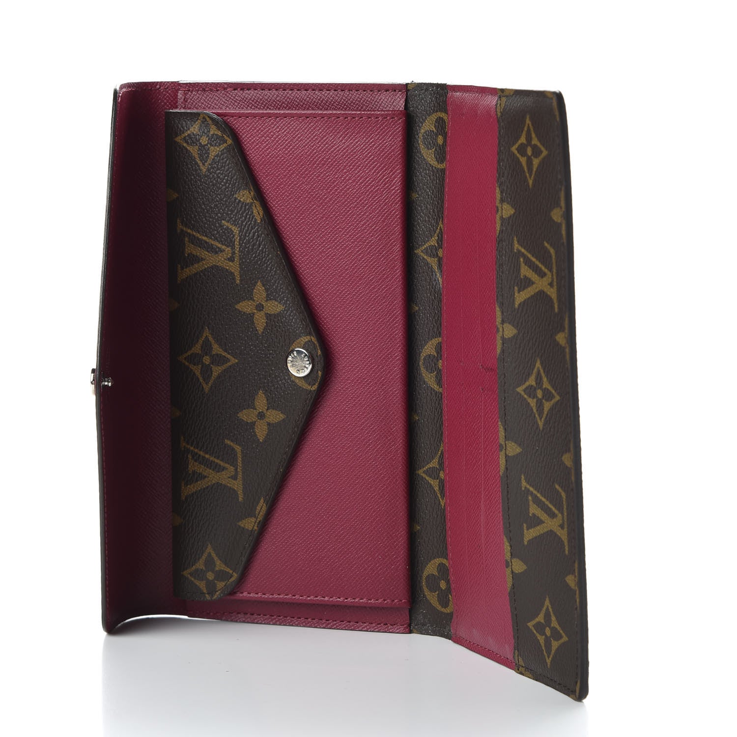 Louis Vuitton Monogram Epi Marie-Lou Long Wallet Fuchsia 5 of 7
