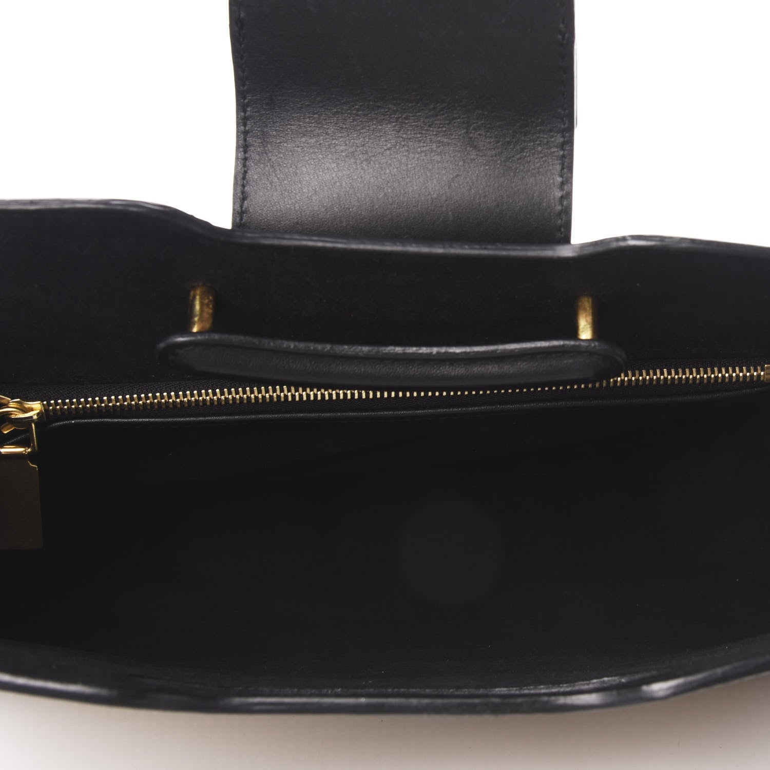 Alexander McQueen Calfskin Heroine Studded Clutch Black 5 of 8