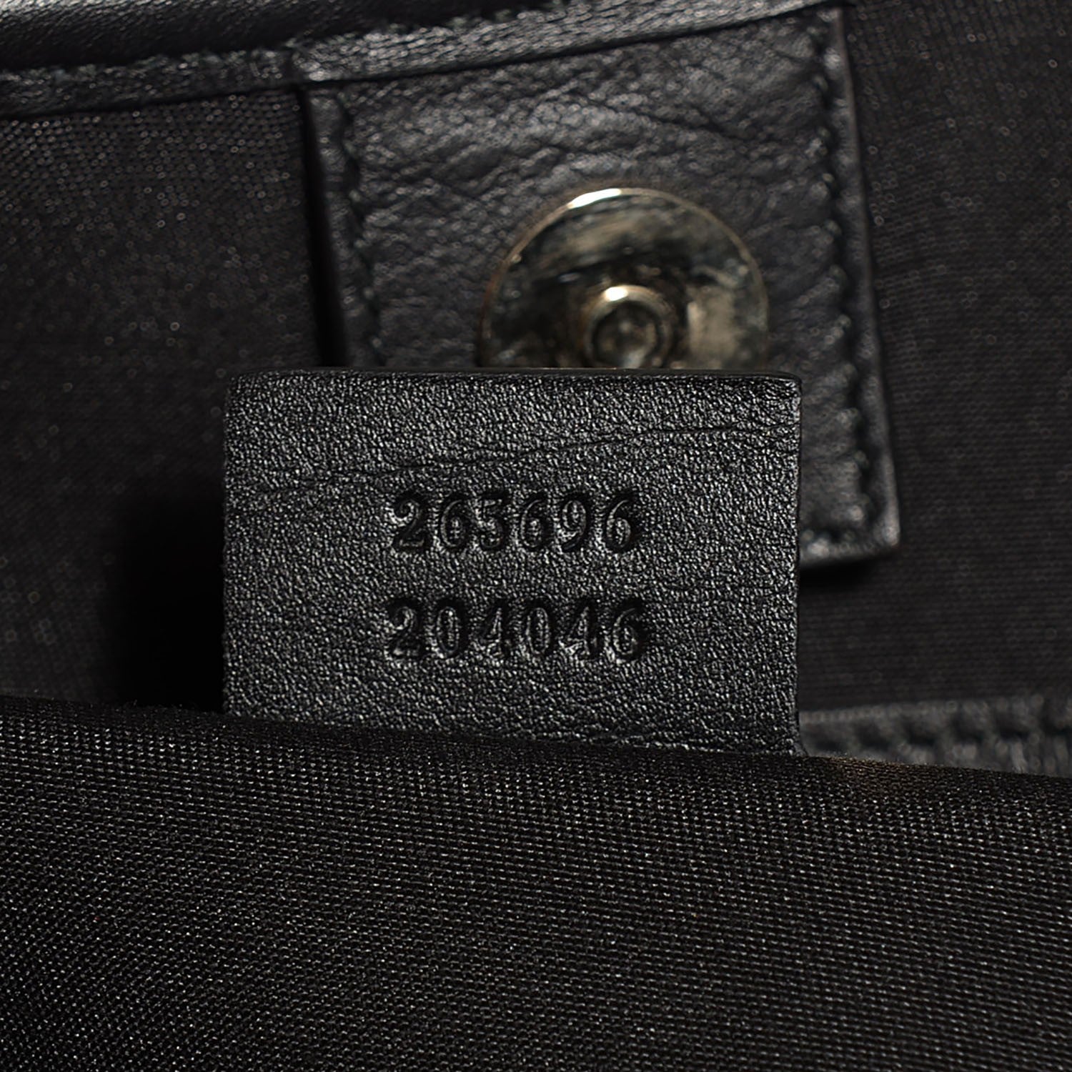 Gucci Guccissima Large Joy Tote Black 7 of 9