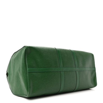 Louis Vuitton Epi Keepall 55 Borneo 3 of 8