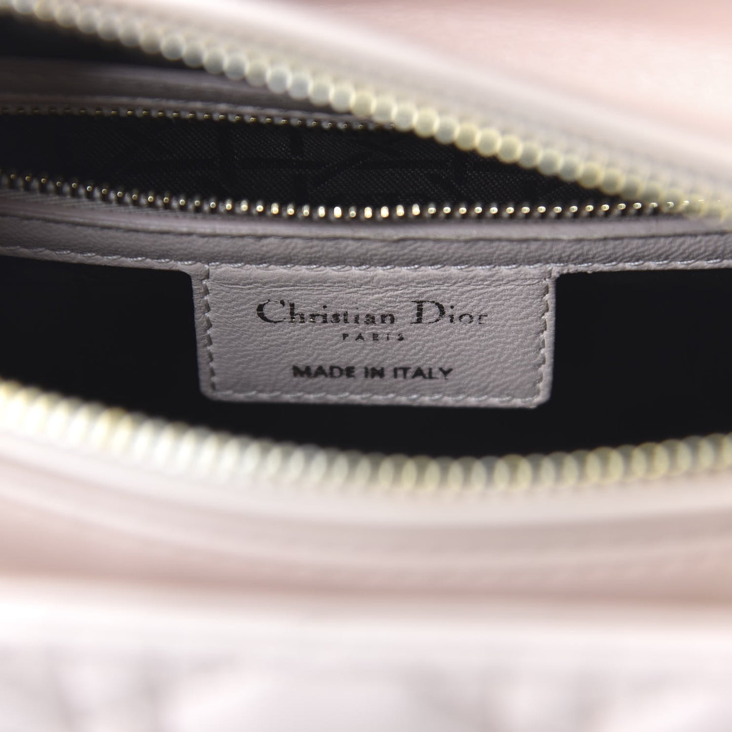Lambskin Cannage Medium Lady Dior Light Pink