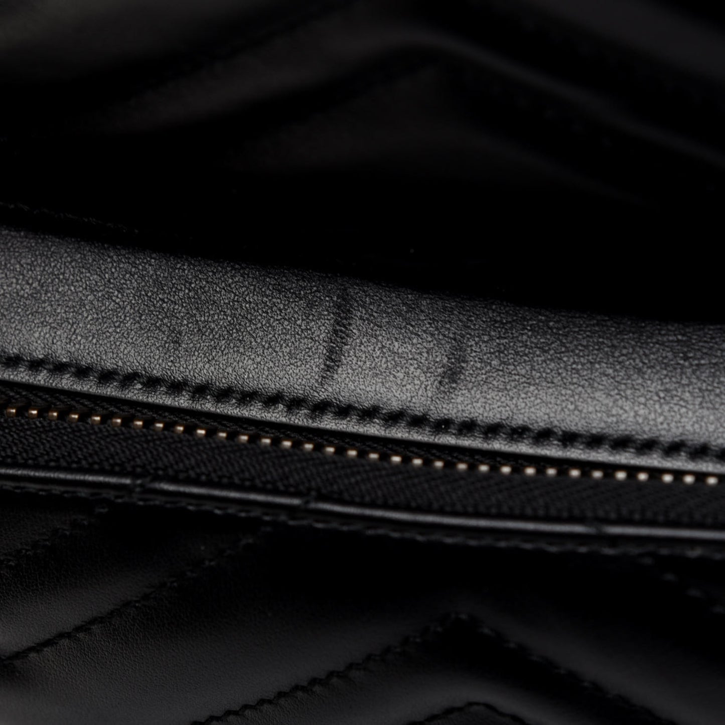 Calfskin Matelasse GG Marmont Day Backpack Black